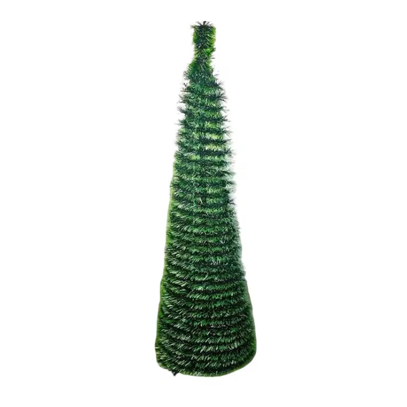 Telescopic Foldable Christmas Tree – Collapsible Holiday Décor for Small Spaces, Parties & Easy Storage