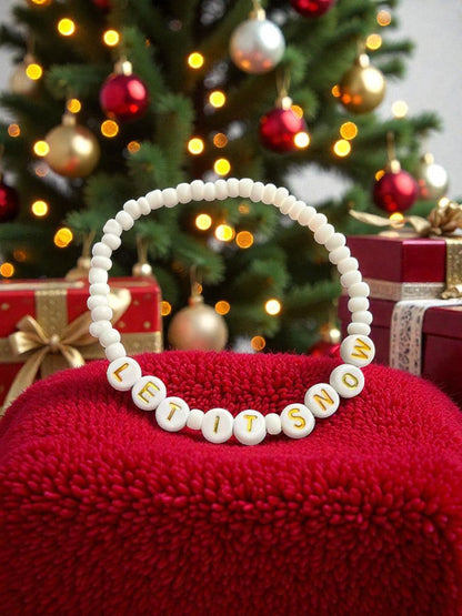Christmas Bracelets – Festive Holiday Wristbands for Kids, Parties, Stocking Fillers & Seasonal Gifts