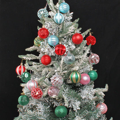 Christmas tree, colorful ball pendant, Christmas ball, Christmas gift decoration