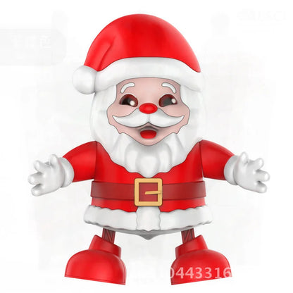 Electric Dancing Santa Claus Doll – 18CM Battery‑Operated Christmas Tree Decoration with Music & Gift Box