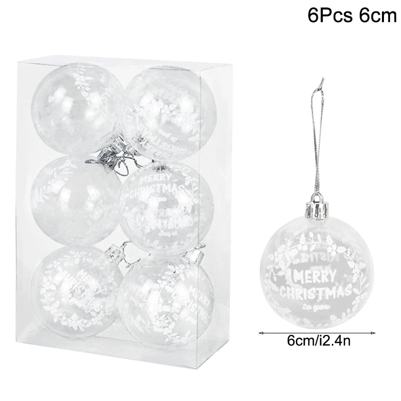 Christmas Ball Ornaments – 1 Box of Hanging Tree Pendants for Holiday Décor, Parties & Gifting