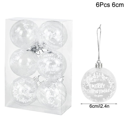 Christmas Ball Ornaments – 1 Box of Hanging Tree Pendants for Holiday Décor, Parties & Gifting
