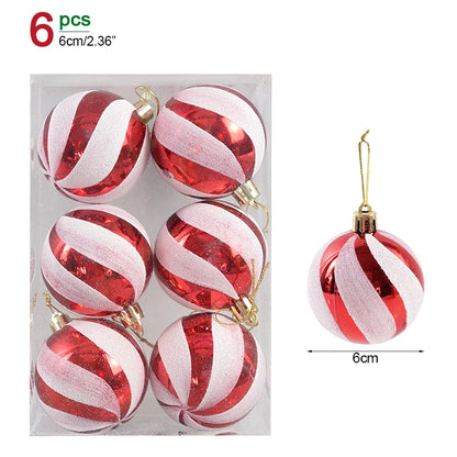 Christmas Ball Ornaments – 1 Box of Hanging Tree Pendants for Holiday Décor, Parties & Gifting