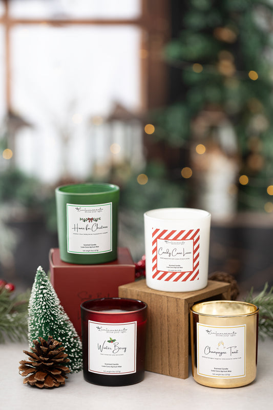 Home For Christmas Candles