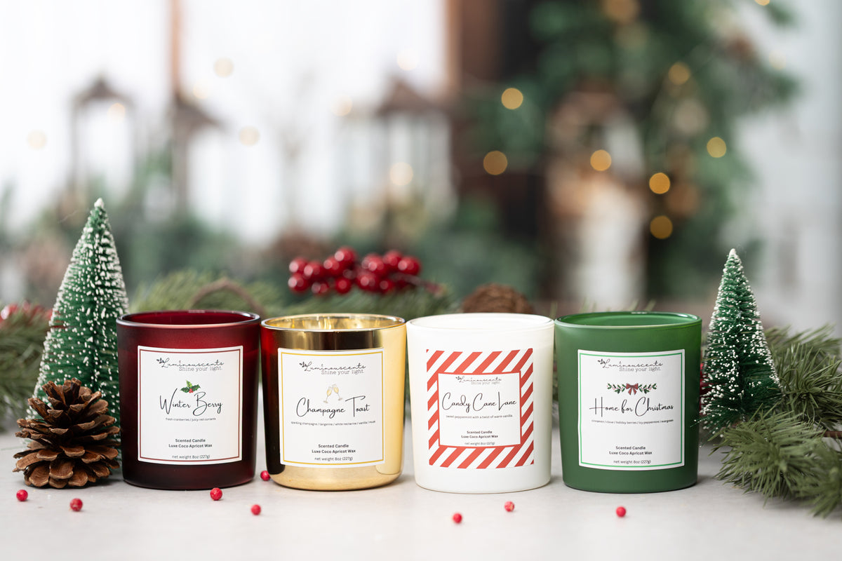 Home For Christmas Candles