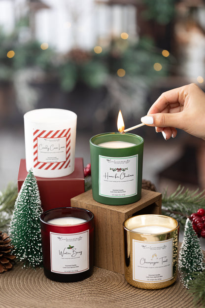 Home For Christmas Candles