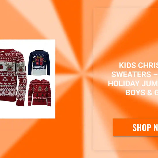 Kids Christmas Sweaters &ndash; Festive Holiday Jumpers for Boys &amp; Girls by@Outfy