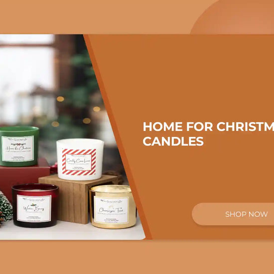 Home For Christmas Candles by@Outfy