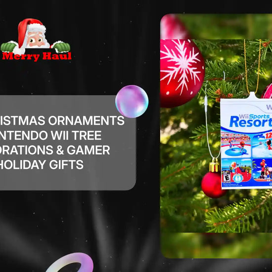 Wii Christmas Ornaments &ndash; Nintendo Wii Tree Decorations &amp; Gamer Holiday Gifts by@Outfy