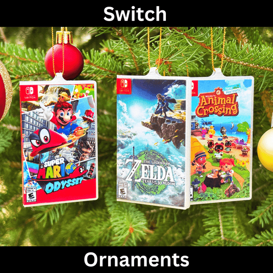 Switch Christmas Ornaments – Nintendo Switch Tree Decorations & Gamer Holiday Gifts