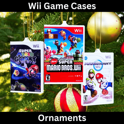 Wii Christmas Ornaments – Nintendo Wii Tree Decorations & Gamer Holiday Gifts